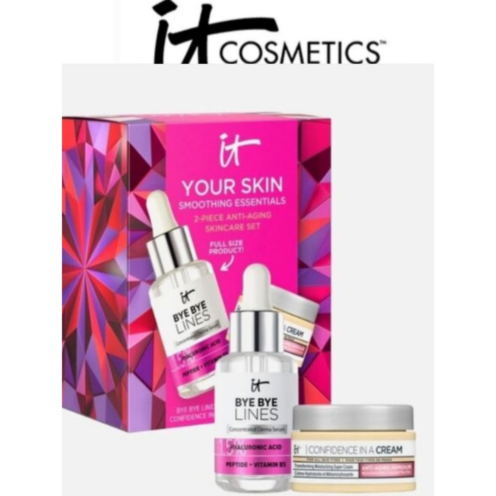 IT Cosmetics Your Skin Smoothing Essentials 2-PC Anti-Aging Skincare Set